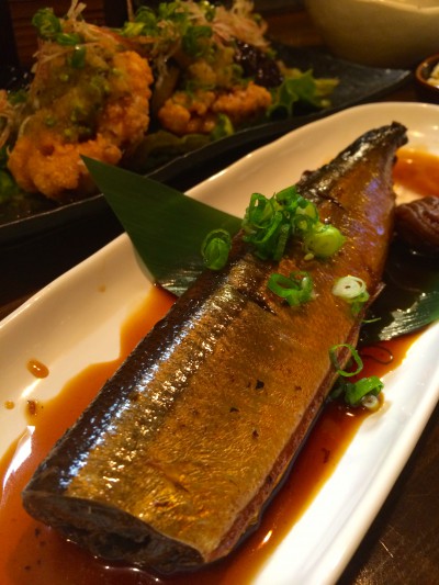 サンマ黃金煮